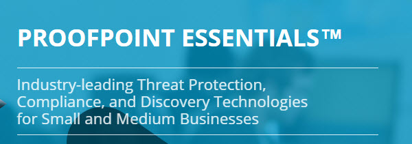 Proofpoint Essentials